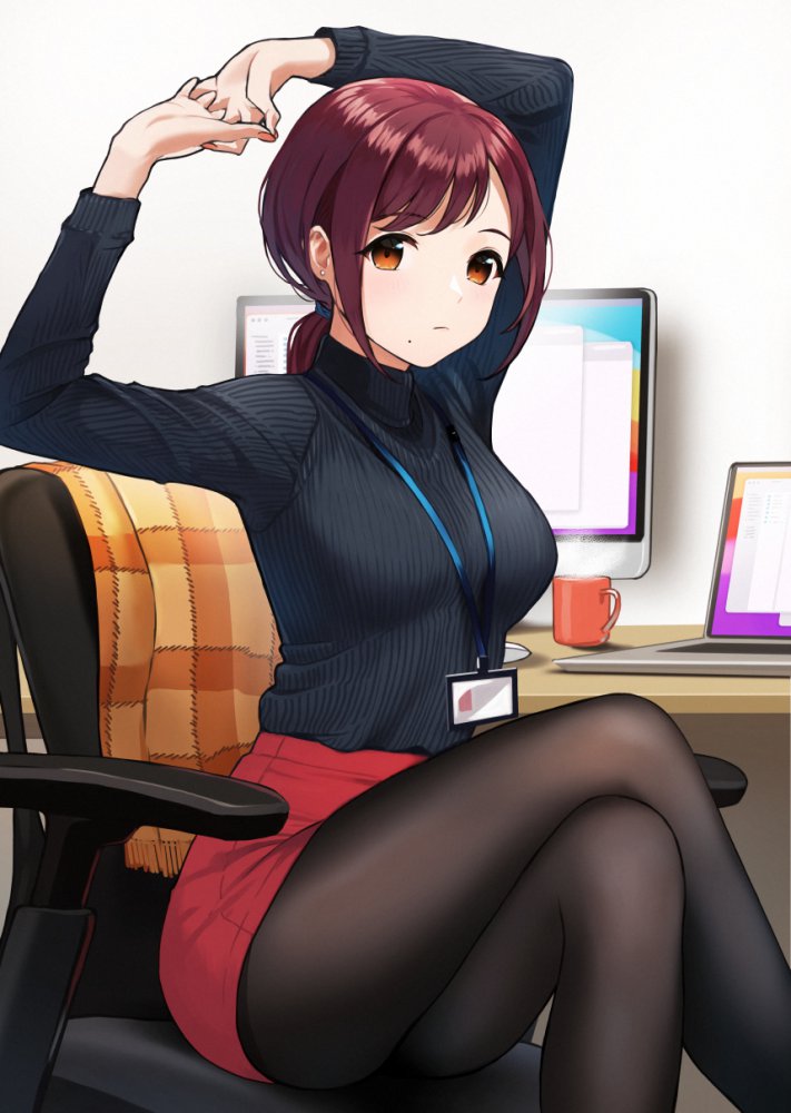 【二次】パンスト・タイツ女子画像　その８